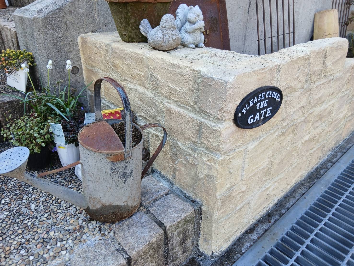 リフォーム中のお庭