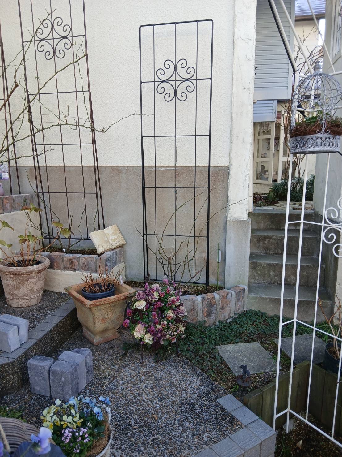 リフォーム前のお庭