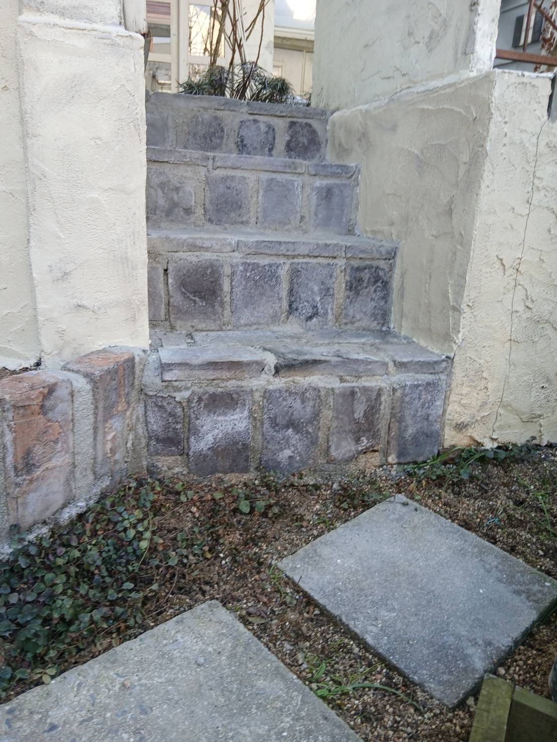 リフォーム中のお庭